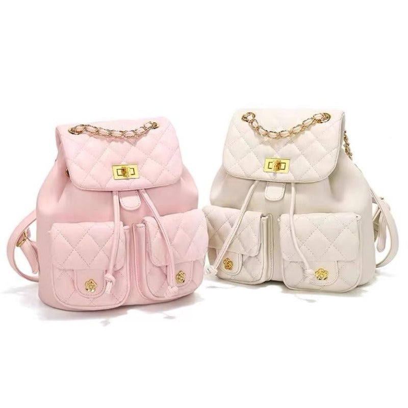 #205 Adjustable Long Chain Backpack