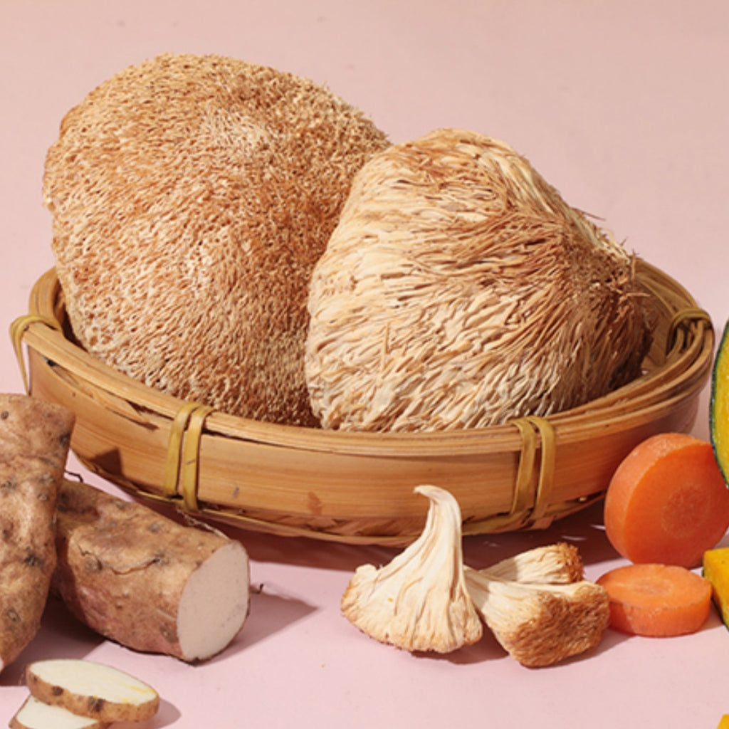 Premium Lion’s Mane Mushroom & Yam Pumpkin Congee
