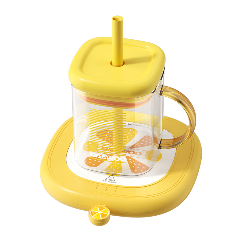 Heating Tea Pot Set with Tea Pot Heating Cup Mat and Sharing Cups