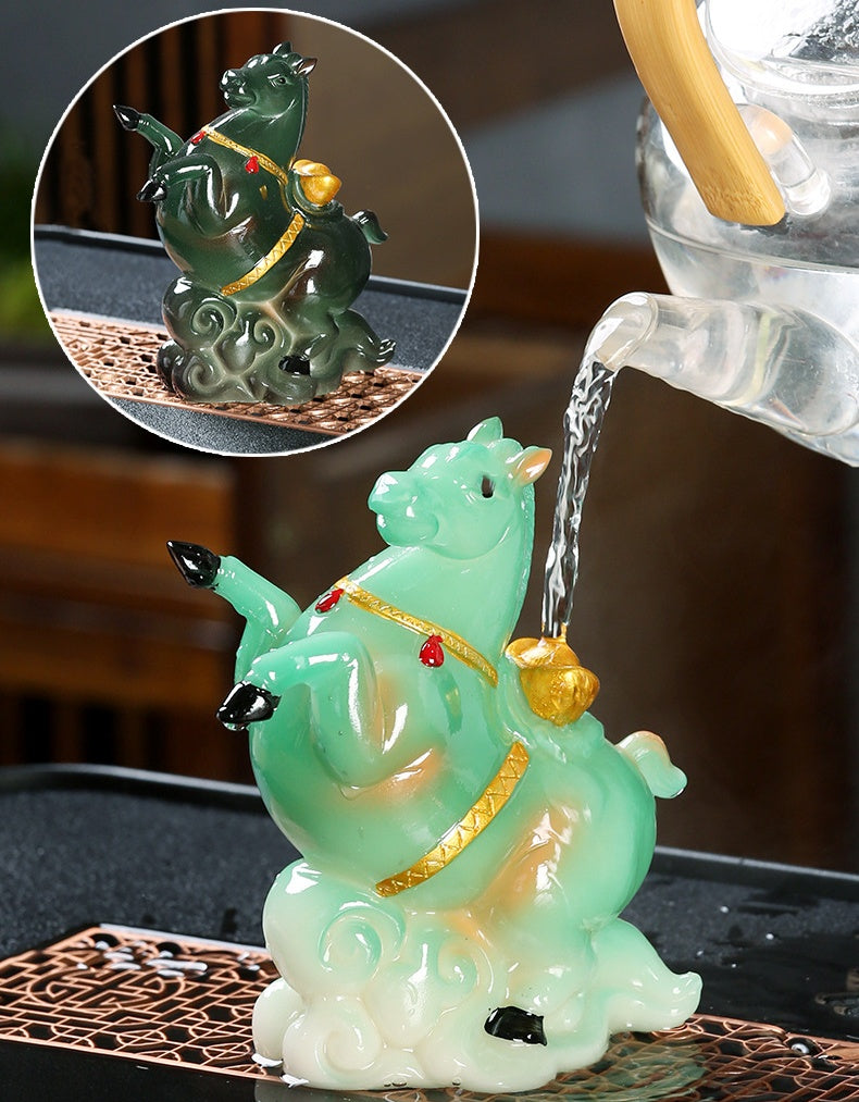 Creative Tang Horse Color-Changing Tea Pet
