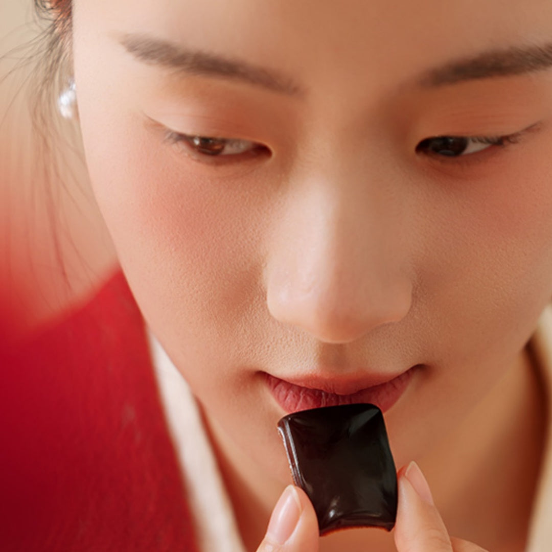 Astragalus & Fresh Donkey-Hide Gelatin Rose Elixir Pieces – Herbal Revival for Modern Women