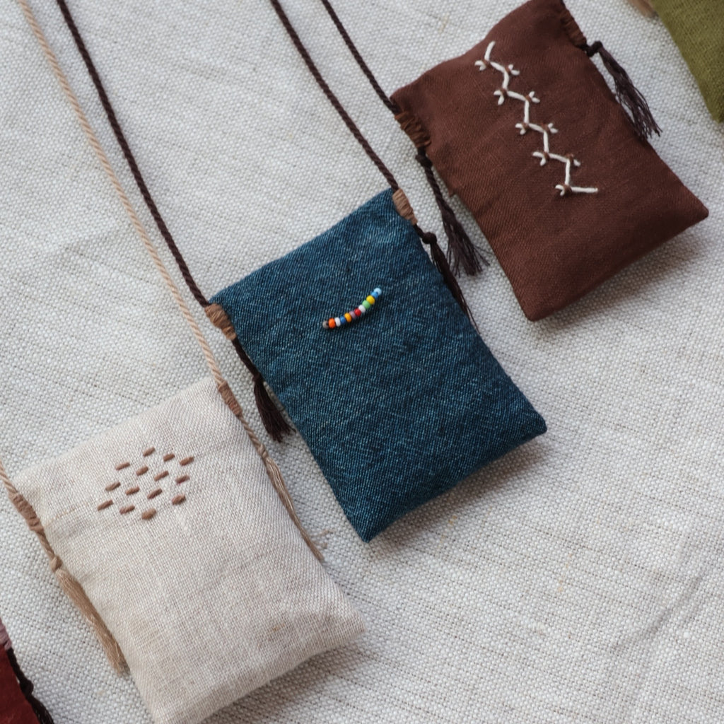 Five Elements Herbal Sachet | TCM Wood-Fire-Earth-Metal-Water Energy Balancer