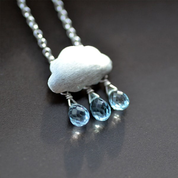 #J8 Rain Cloud Necklace