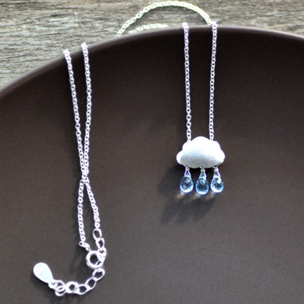 #J8 Rain Cloud Necklace