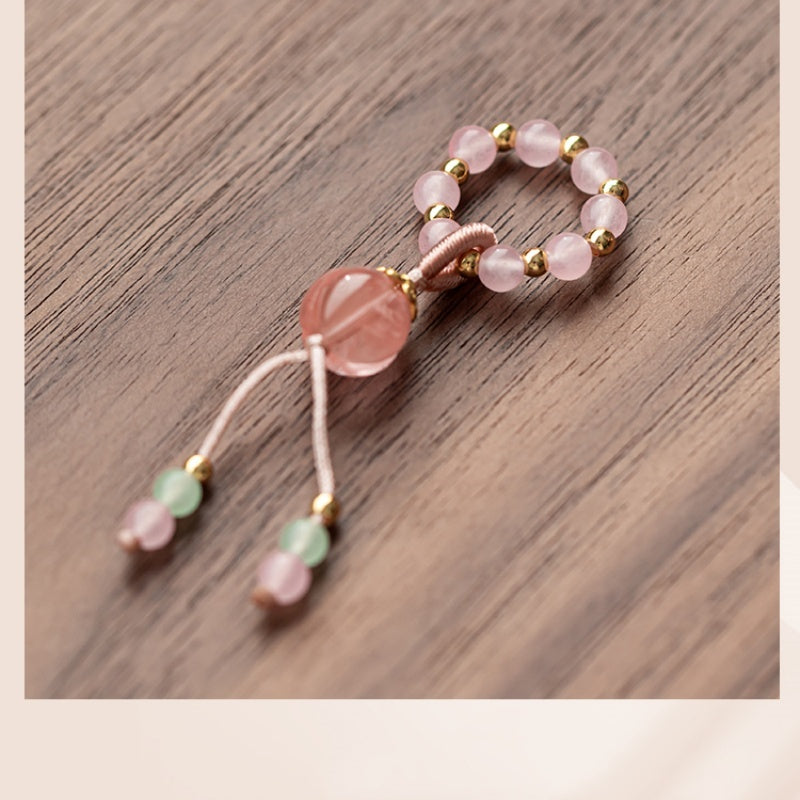 Premium Hand-Woven Tea Pot and Teacup Pendant Cords (A Set For Ten Exquisite Pendants)