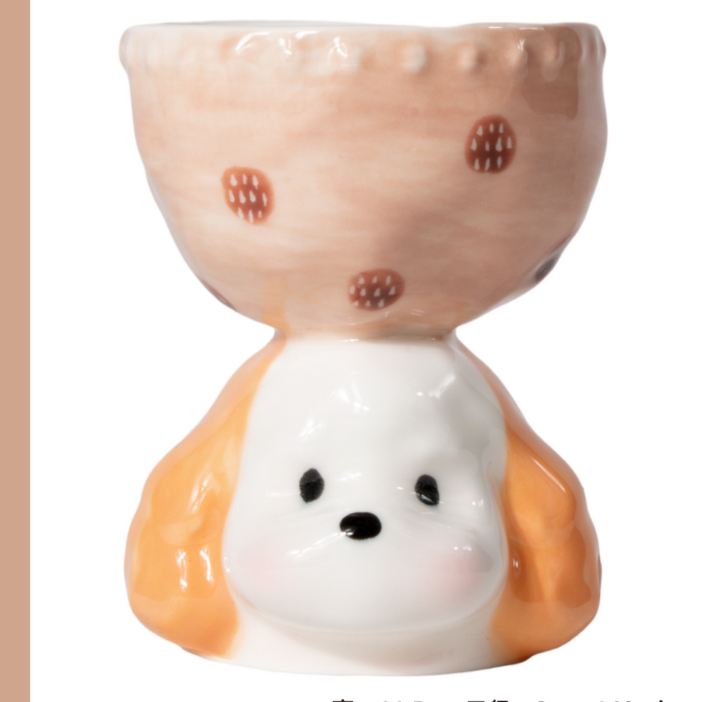 Limited Edition Handmade Cute Dog Ceramic Cup