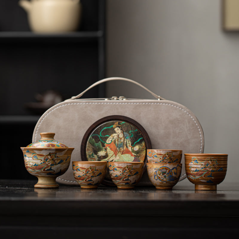 Dunhuang Hand-crafted Tea Set