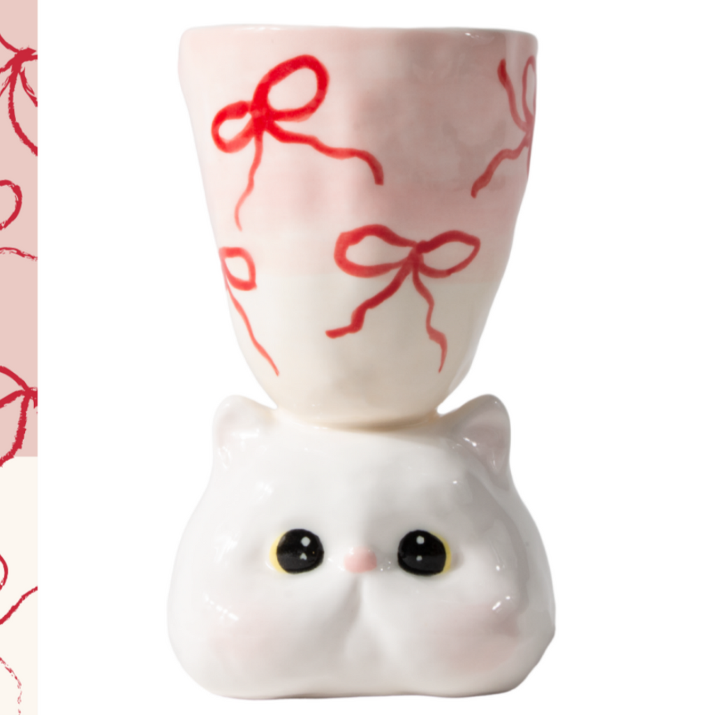 Limited Edition Handmade Cute Dog Ceramic Cup