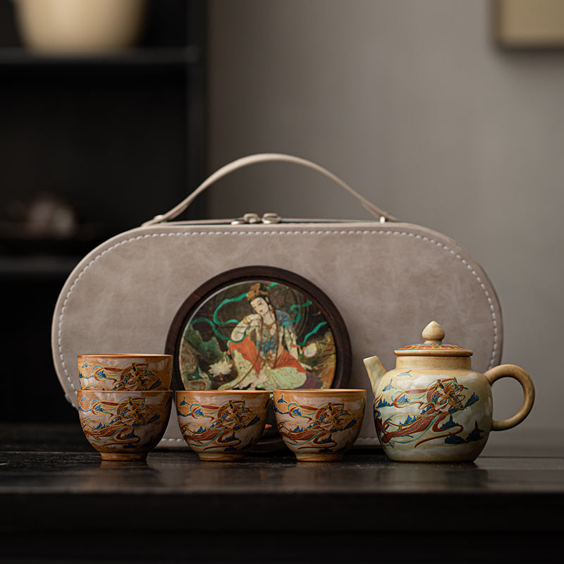 Dunhuang Hand-crafted Tea Set