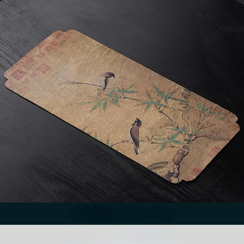 New Chinese Style  Waterproof Tea Mat