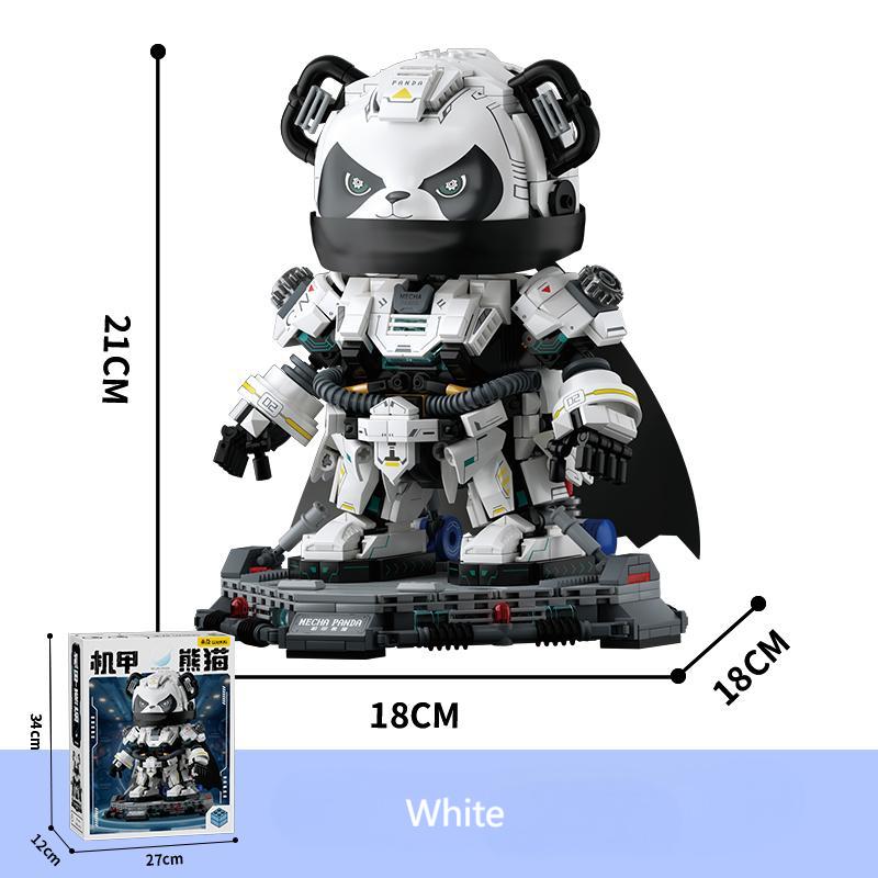 Astronaut Panda Building Blocks