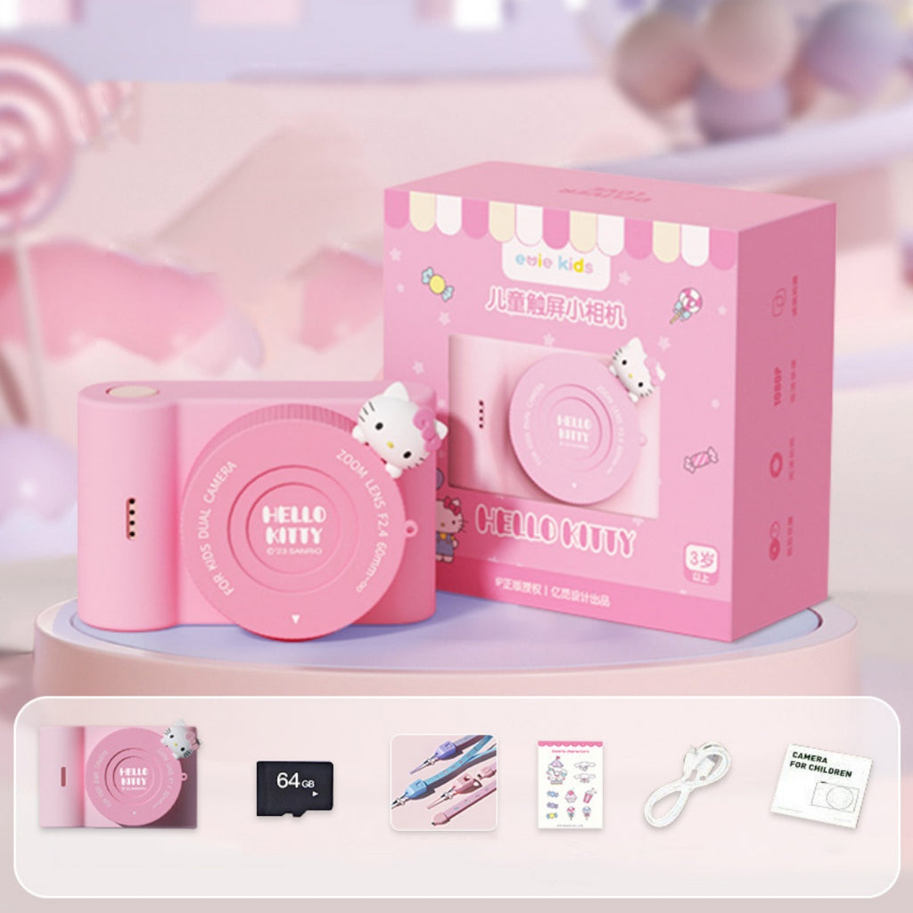 Kids Camera Toy - Kuromi-Themed Digital Camera Instant Print Camera for Children