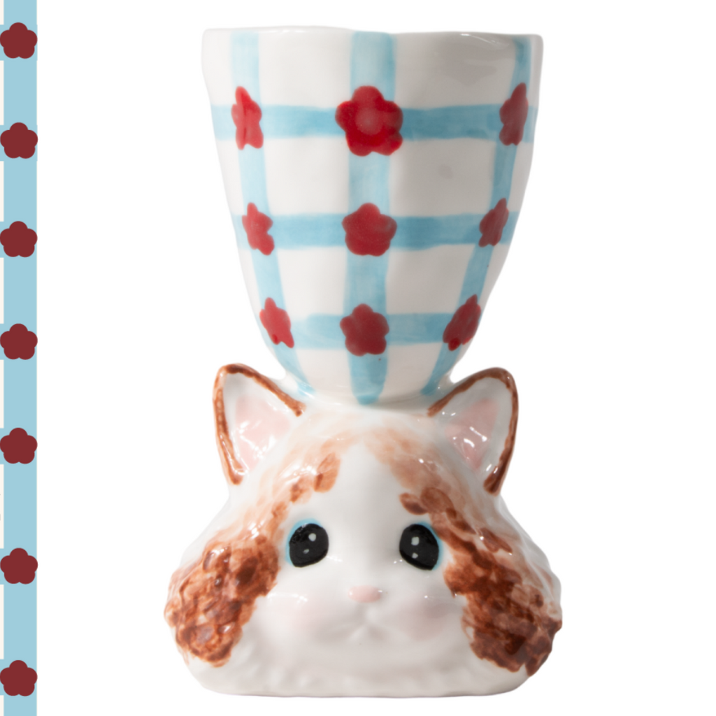 Limited Edition Handmade Cute Dog Ceramic Cup