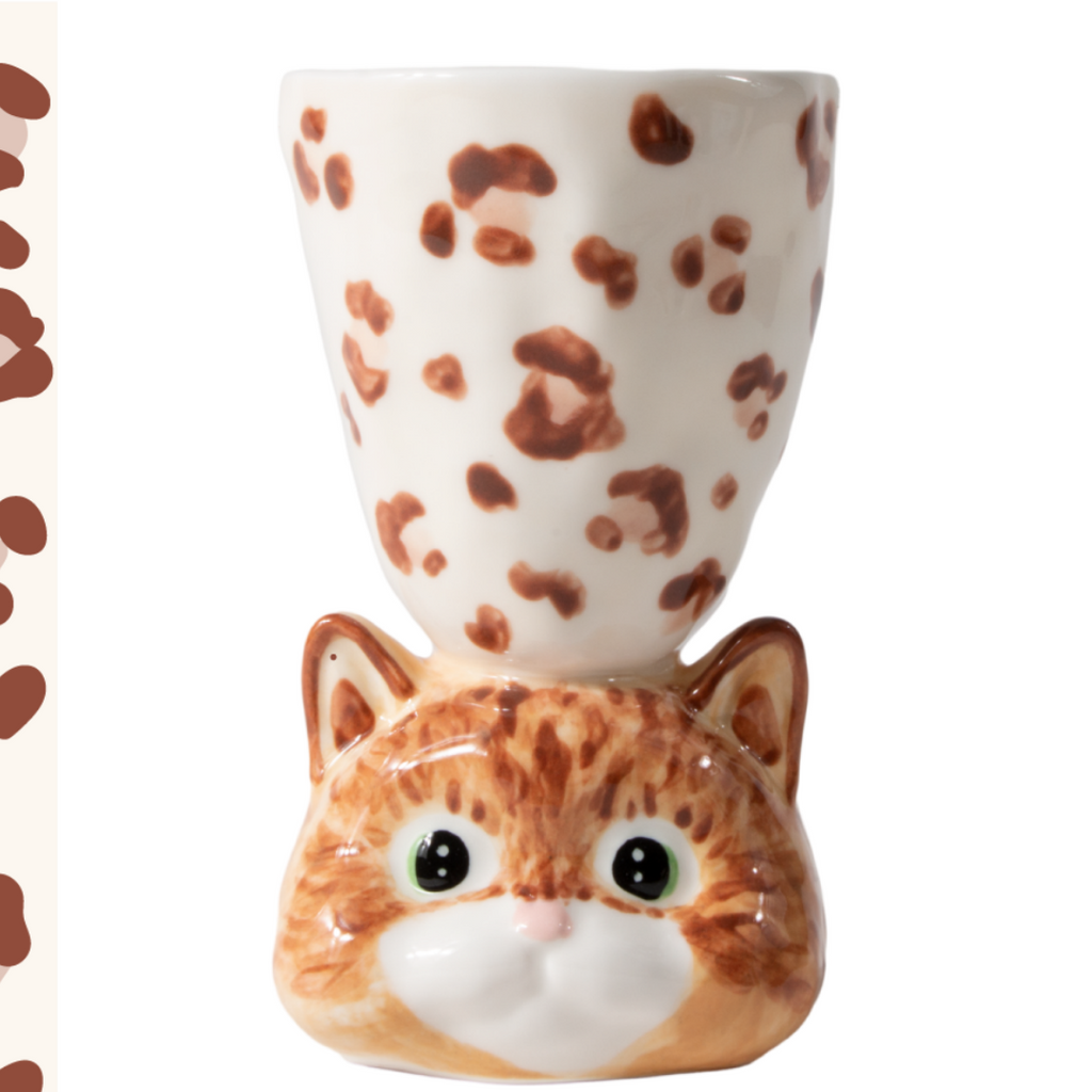 Limited Edition Handmade Cute Dog Ceramic Cup