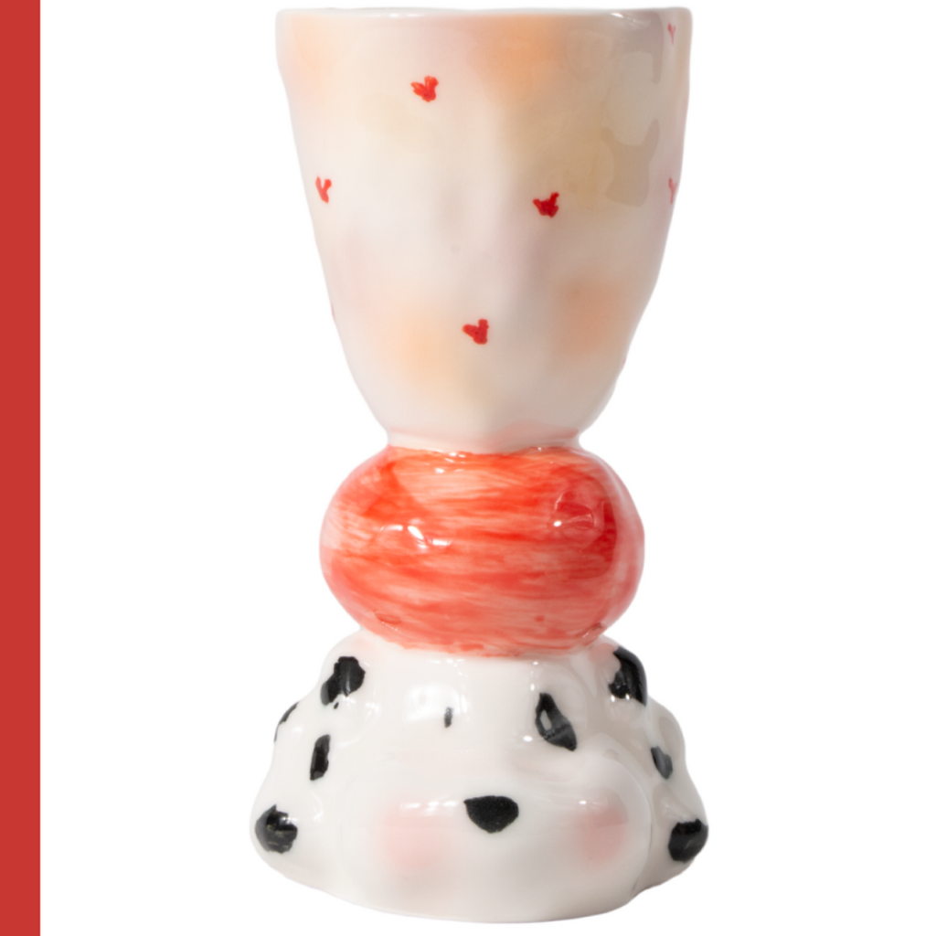 Limited Edition Handmade Cute Dog Ceramic Cup