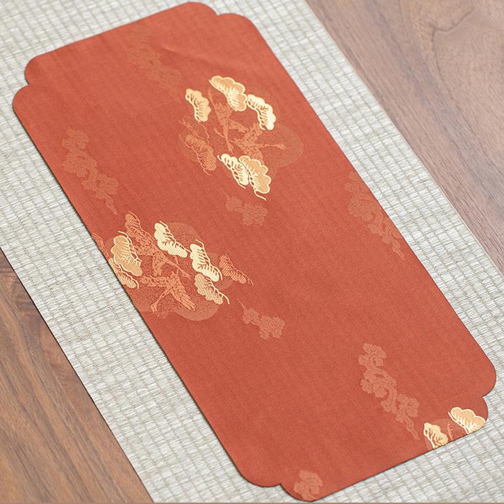 Chinese Brocade Zen-Inspired Tea Mat