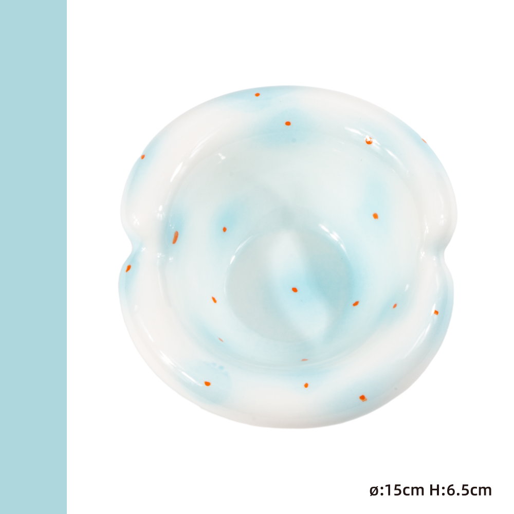 Handmade Korean-Style Ceramic Bowls & Plates - Under-Glaze Tableware