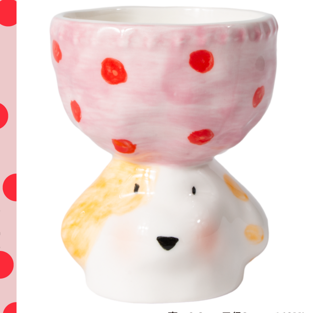 Limited Edition Handmade Cute Dog Ceramic Cup