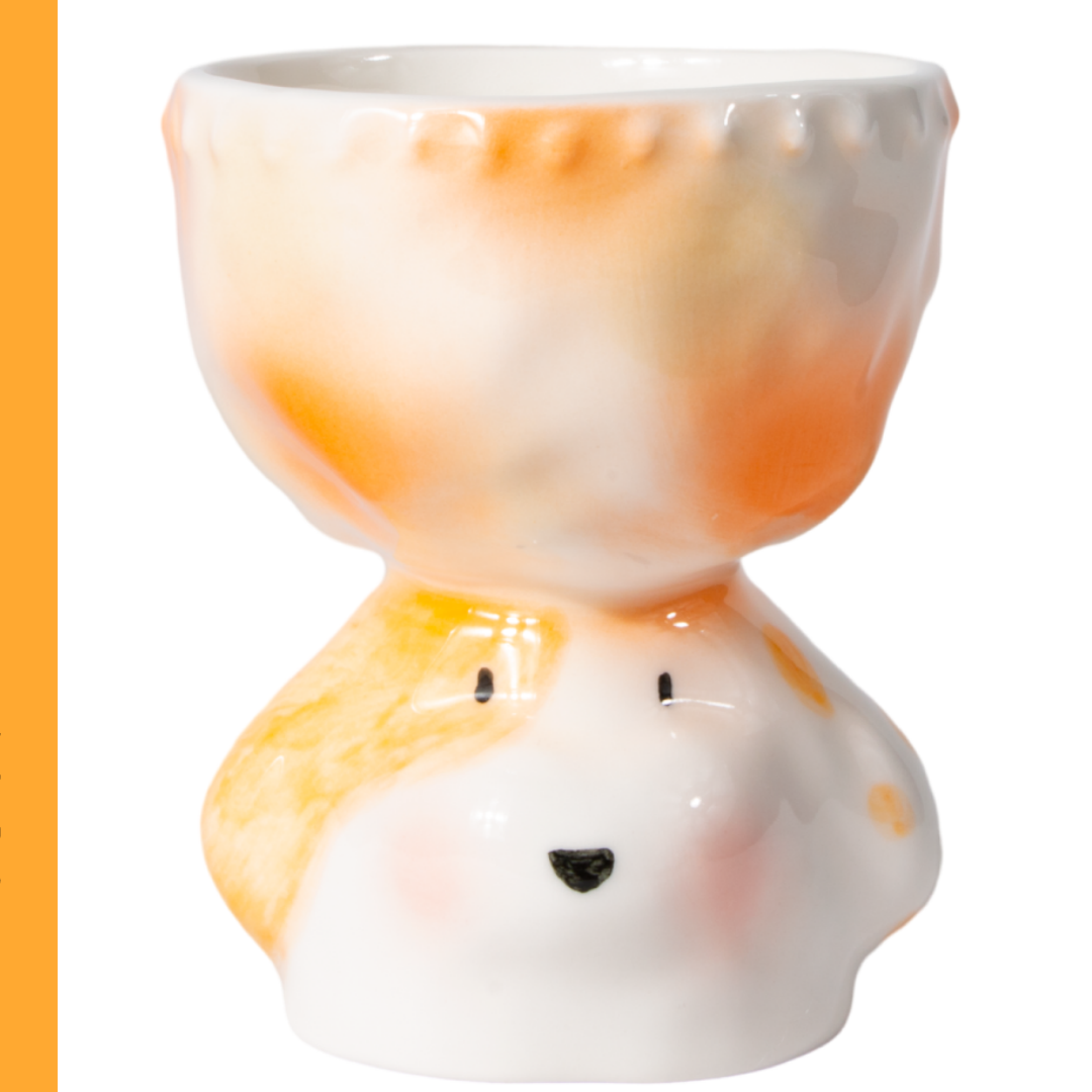 Limited Edition Handmade Cute Dog Ceramic Cup