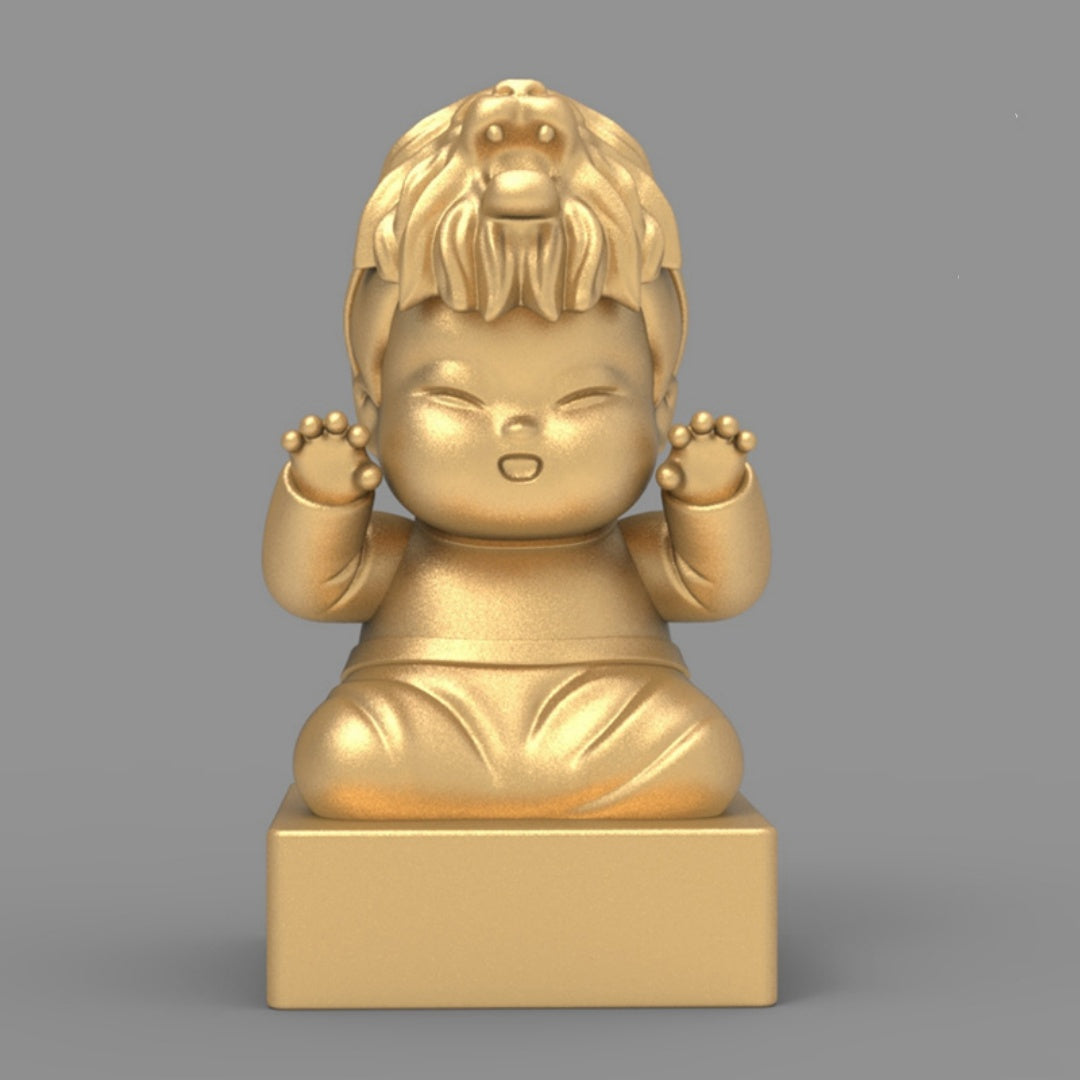 12 Star Signs Collectible Figurine Seals, Customizable Name Engraving, Zodiac-Themed Stamp Set