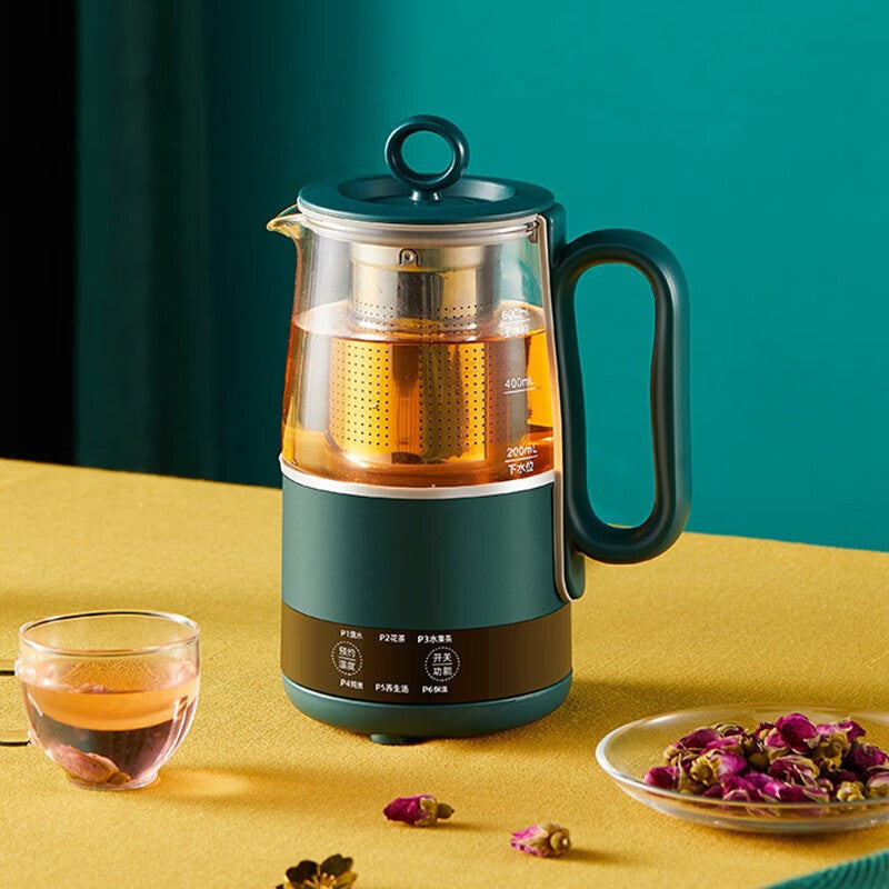 Multifunctional Health Pot Set  with Mini Kettle 0.8L and Glass Cup
