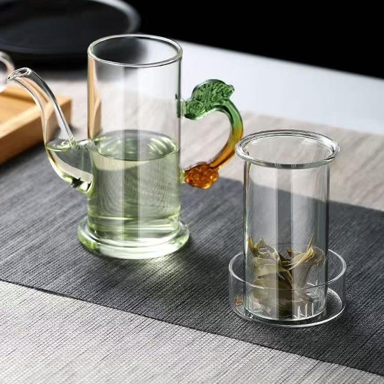 Dragon Handle Tea Cup with Separator