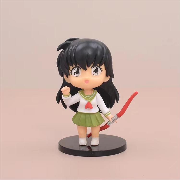 #361 INUYASHA Cute Figure Model Toys 6pcs