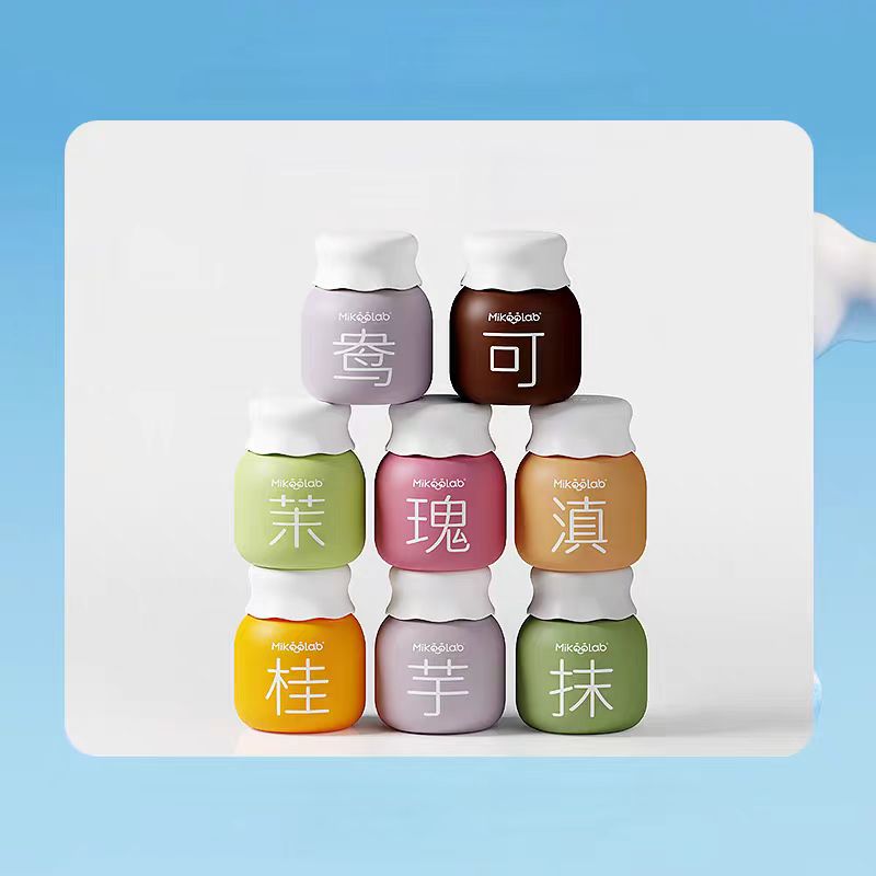 Freeze-Dried Milk Tea Collection - Premium Cold Brew Series (Osmanthus Oolong/Matcha/Latte Instant Brewing Powder)