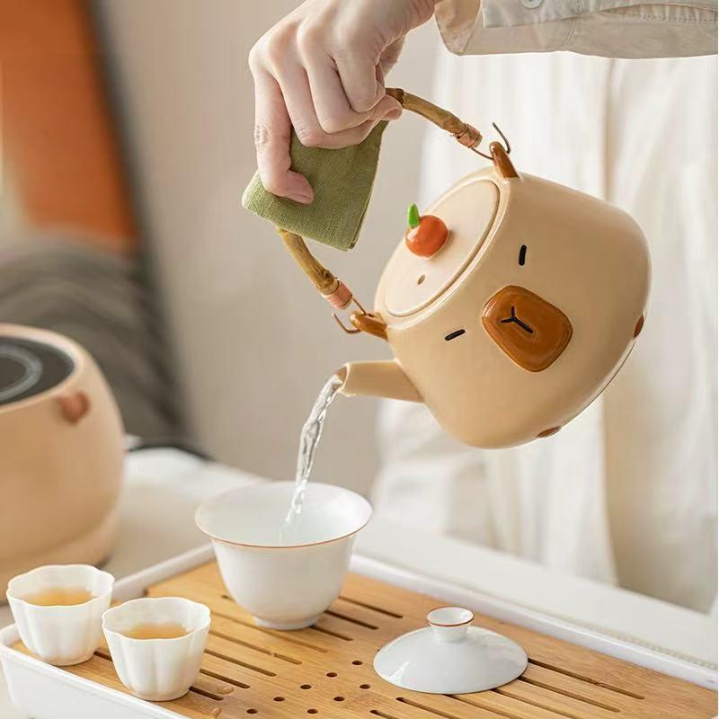 Capybara Electric Tea Stove Set
