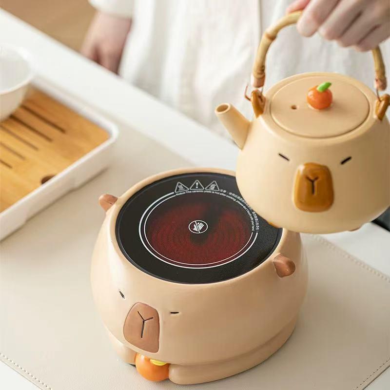 Capybara Electric Tea Stove Set