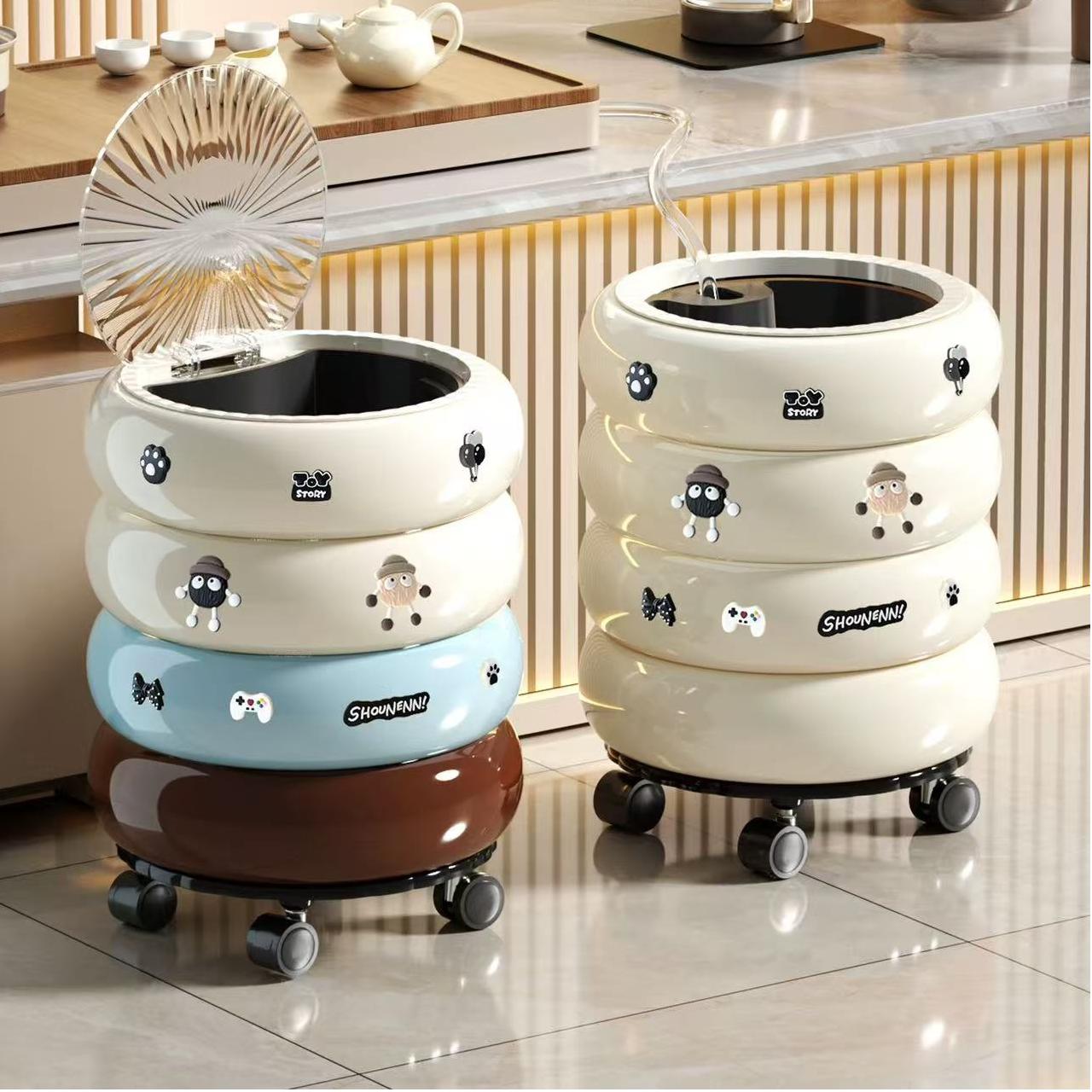 Multi-Functional Tea Waste Bucket