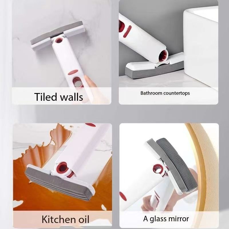Multi-Functional Mini Mop - Portable and Hands-Free Cleaning Tool