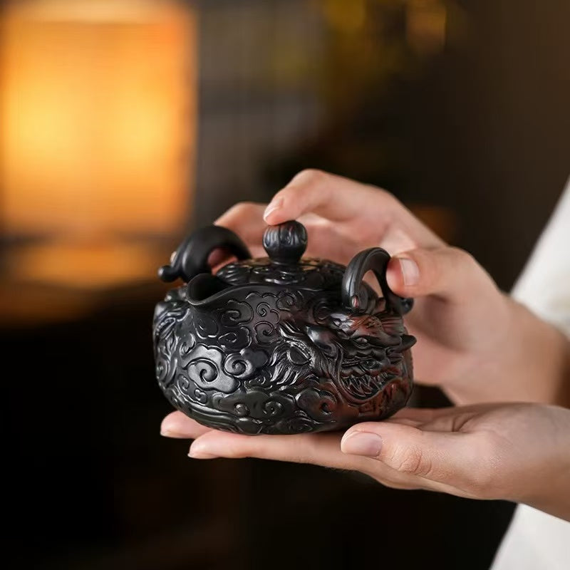 Purple Clay Travel Tea Set