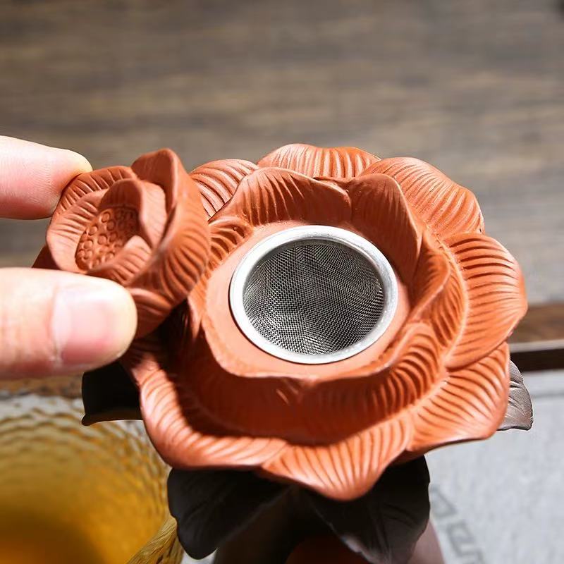 Lotus Fair Cup Tea Strainer Set