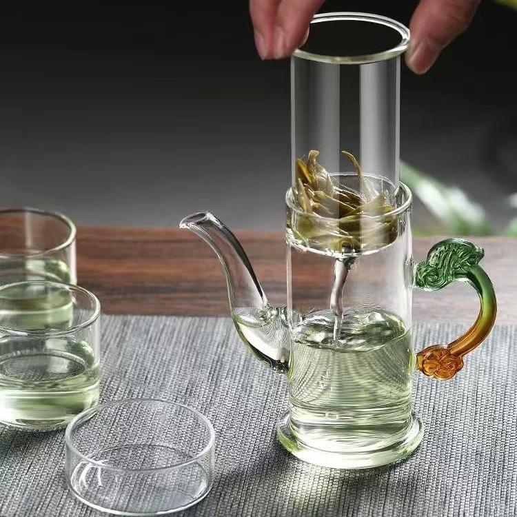 Dragon Handle Tea Cup with Separator