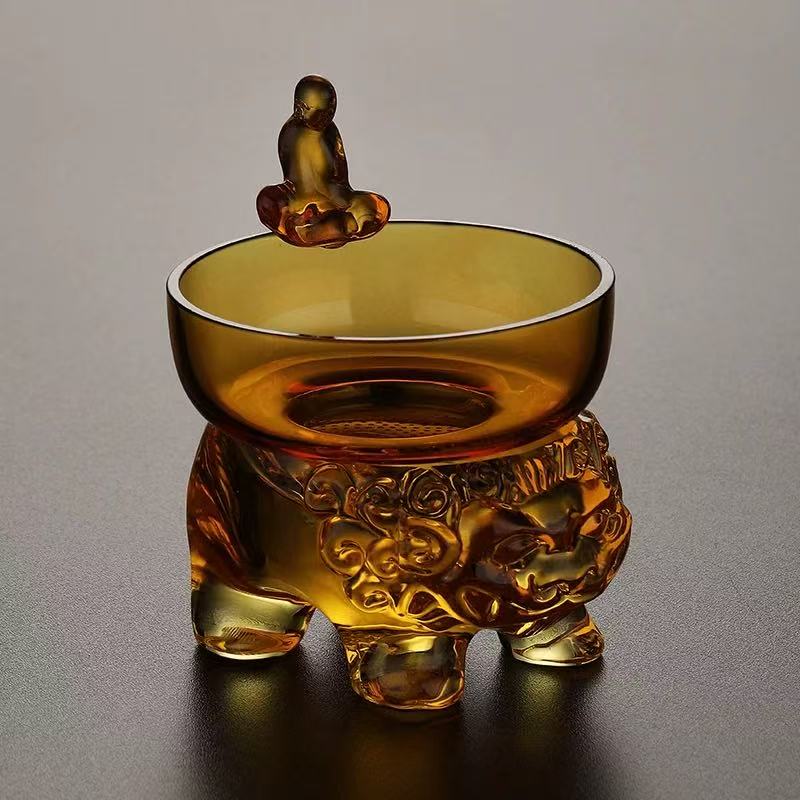 Lion Tea Seperator with Holder