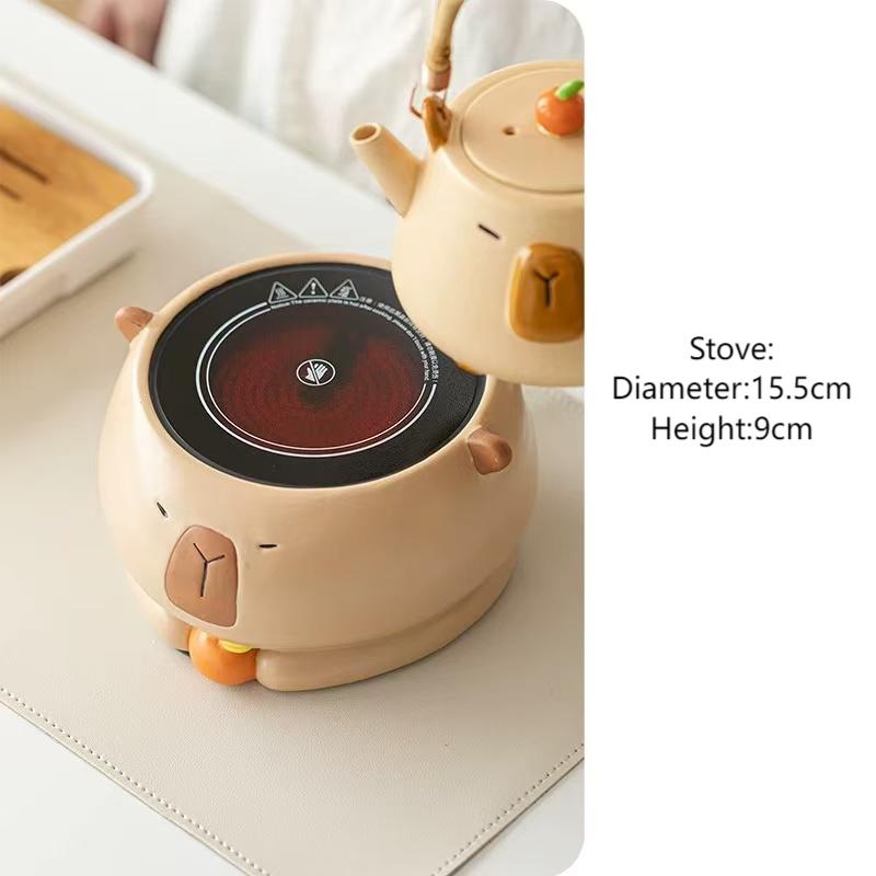 Capybara Electric Tea Stove Set