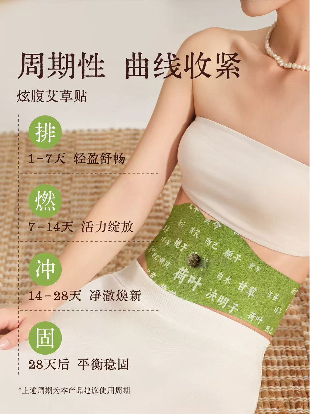 Herbal Thermo-Activation Belly Patch (5pcs)