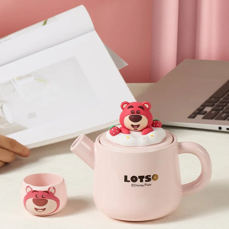 #132 Cute Cartoon Teapot Set