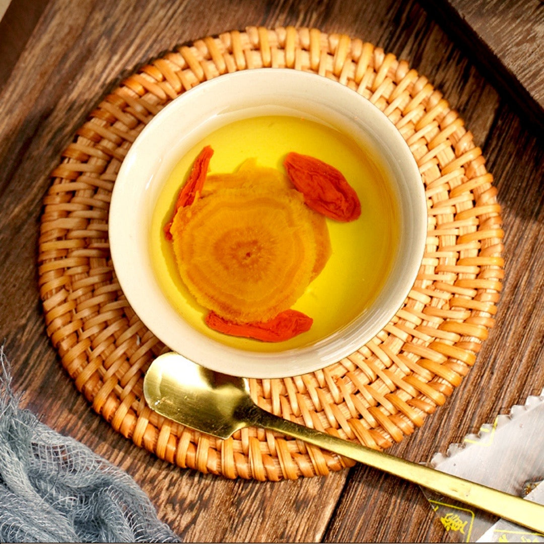 Changbai Mountain Red Ginseng Honey Slices | Qi + Blood Vitality for Mind, Energy & Immunity