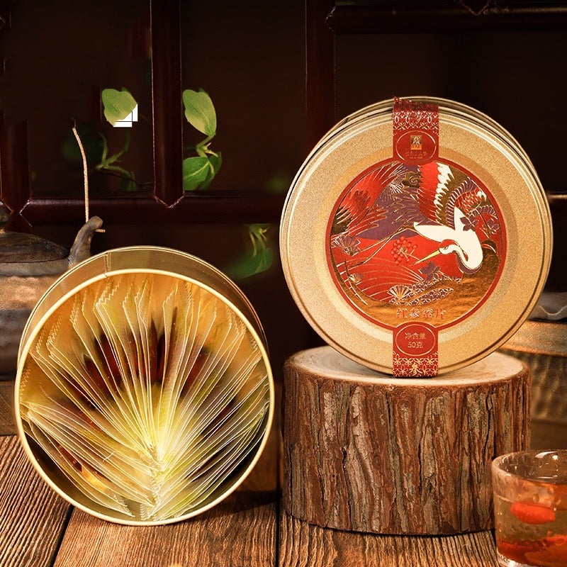 Changbai Mountain Red Ginseng Honey Slices | Qi + Blood Vitality for Mind, Energy & Immunity