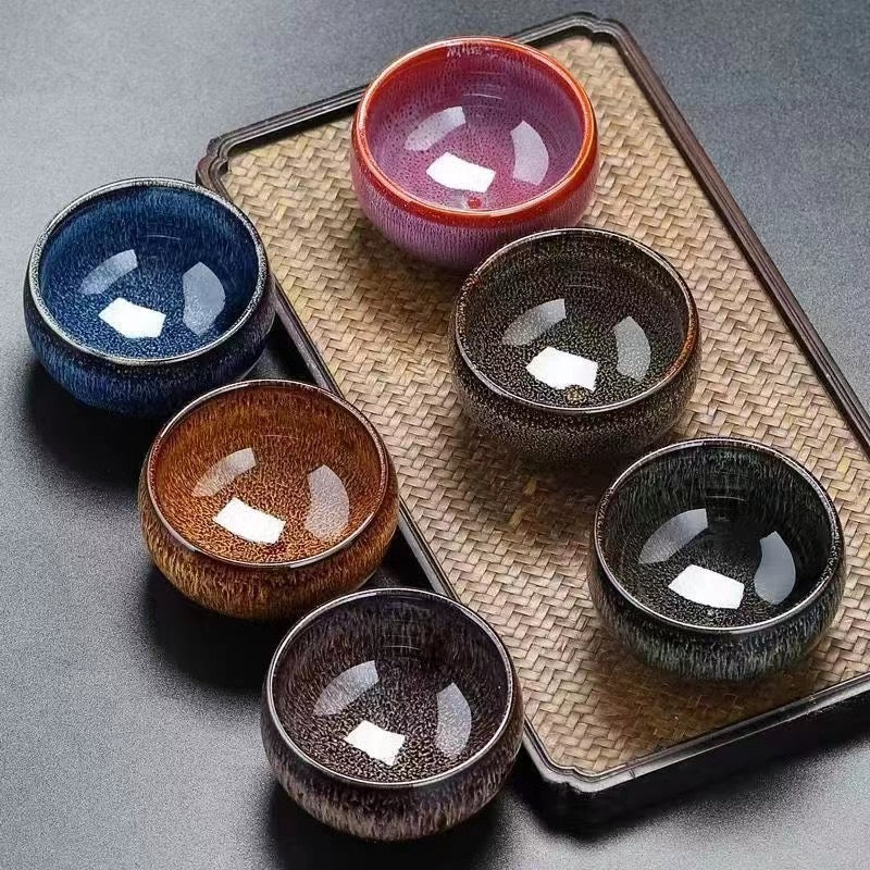 #154 Ceramic Tea Cup Set 6pcs