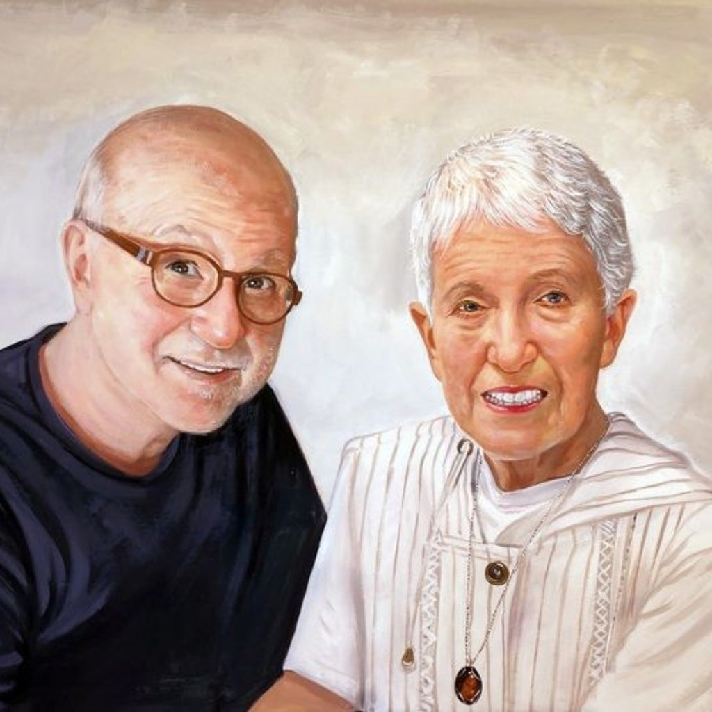 #070 Custom Handmade Portraits Painted From Your Photos