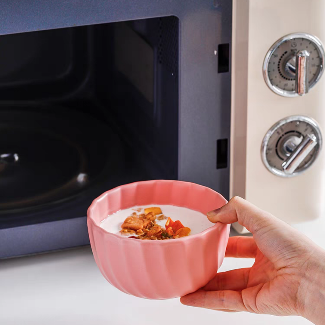 #059 Gradient Color Ceramic Bowl Set of 5