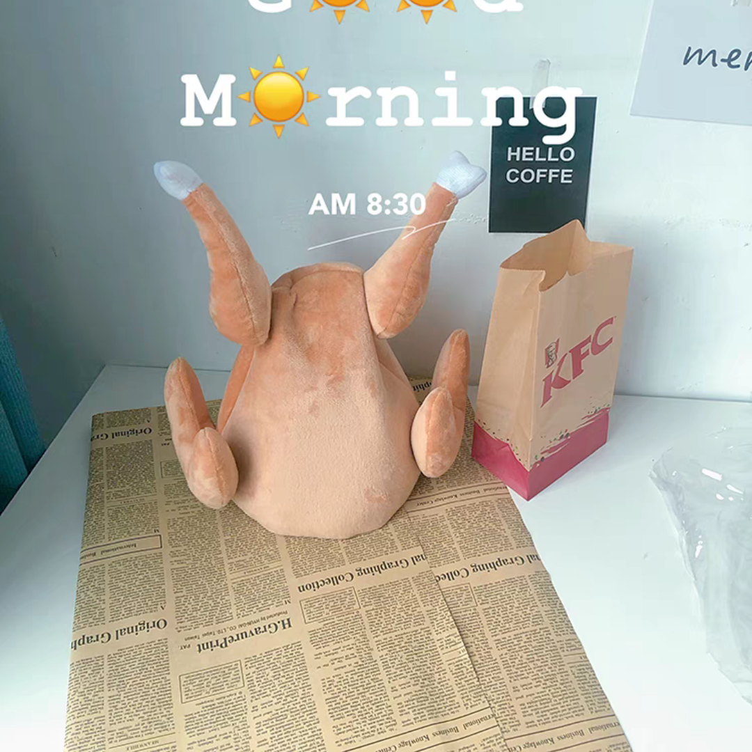 #128 Roast Chicken Hat Quirky Gift