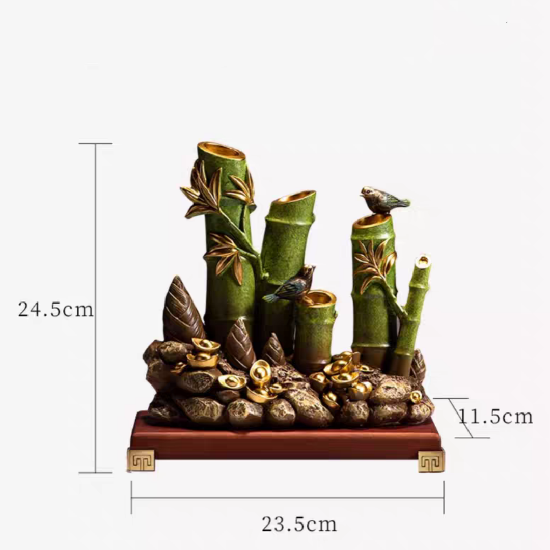 #165 Lucky Bamboo New Chinese Decoration