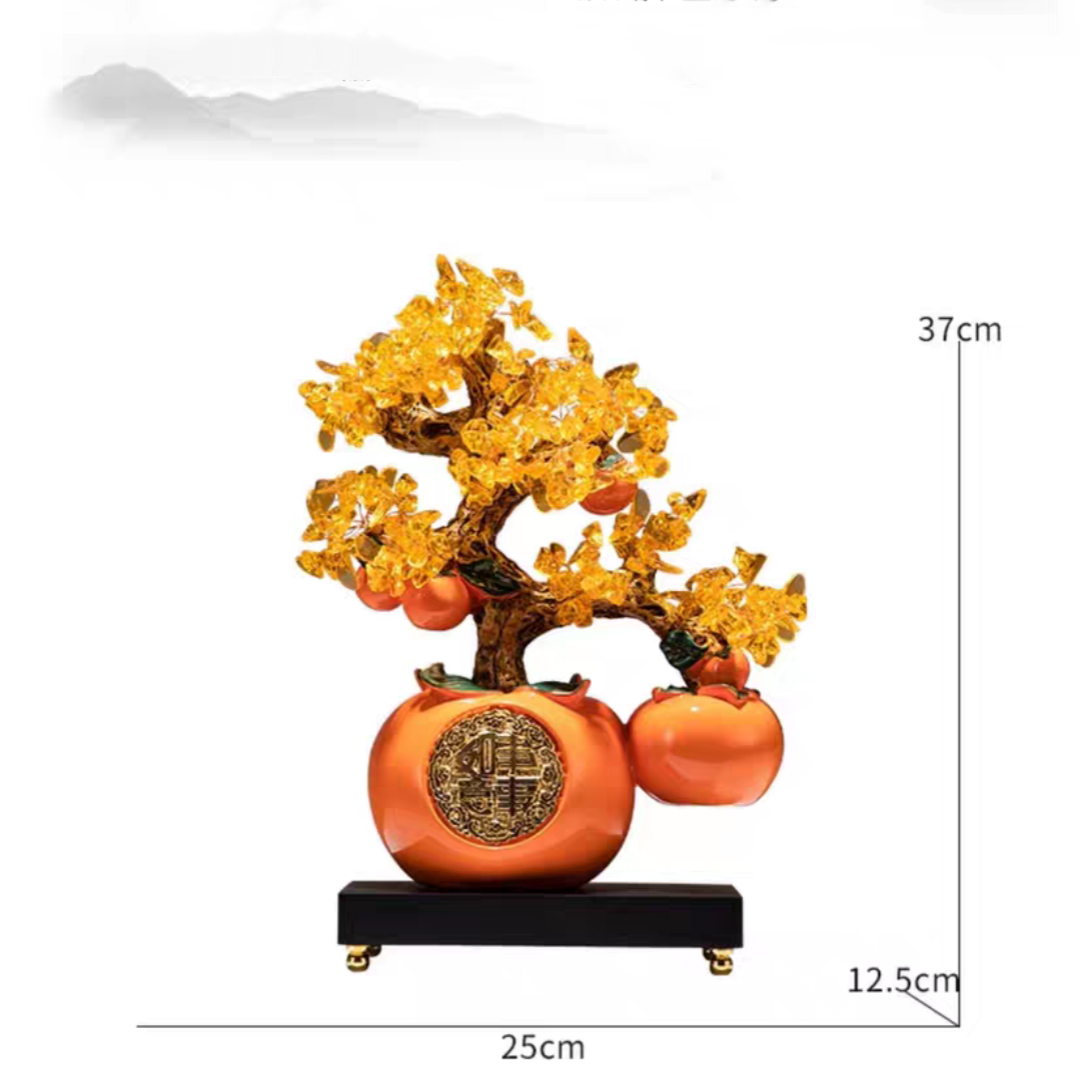 #069 Crytal Money Tree All Wishes Come True Decoration
