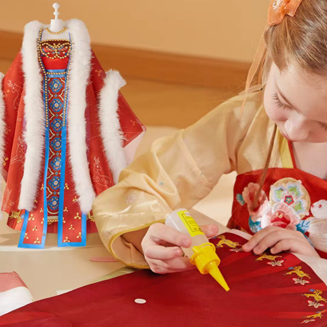 #027 Ancient Chinese Style Pretend Play Clothing Diy Tool Set
