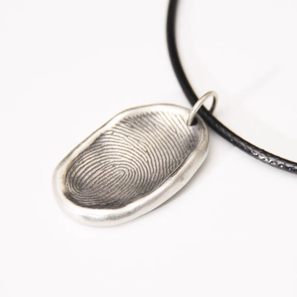 #311 Customized Fingerprint Necklace