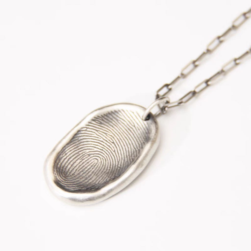 #311 Customized Fingerprint Necklace